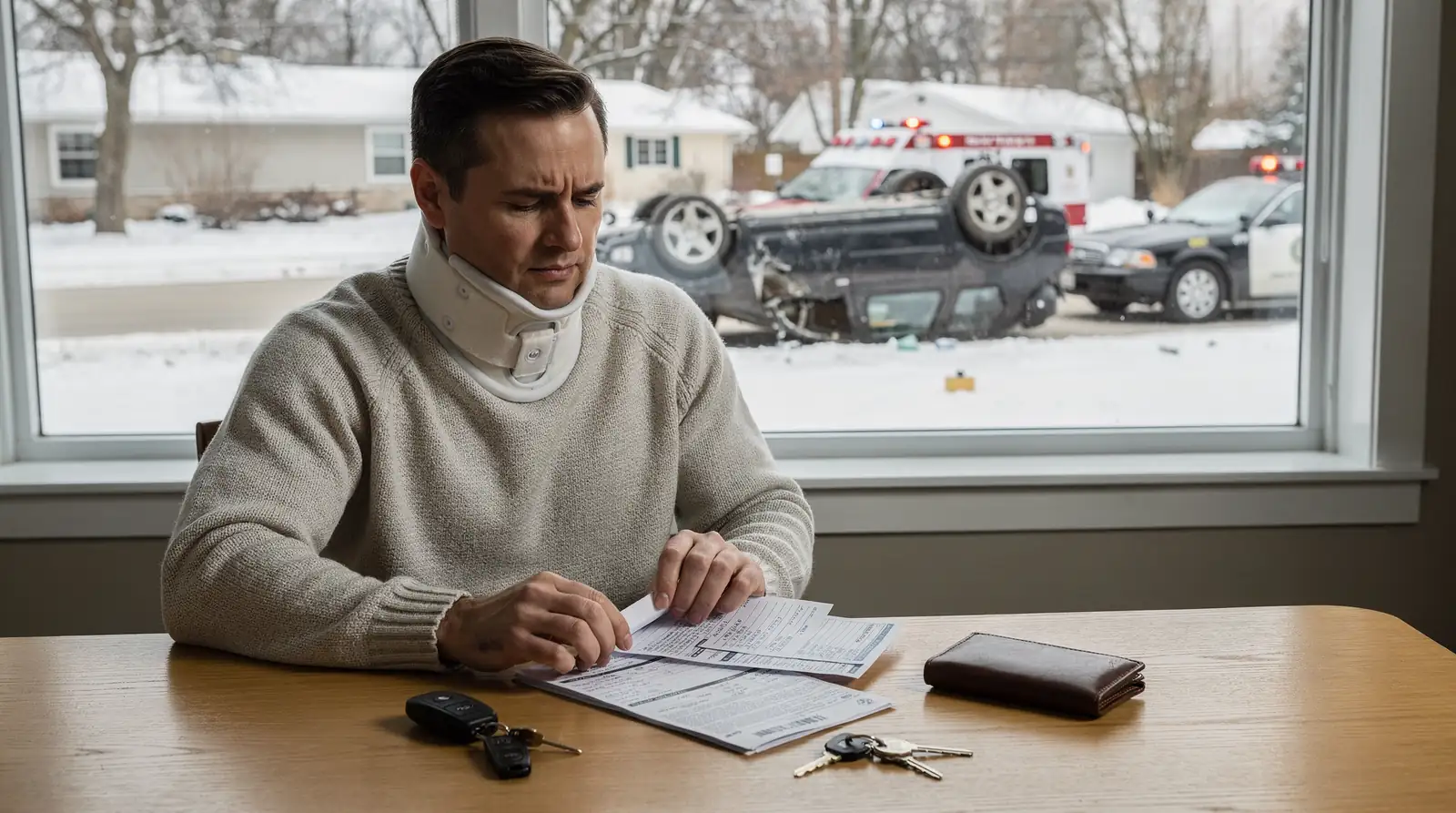 Minnesota operates under a no-fault system, so a driver's own auto policy pays initial medical